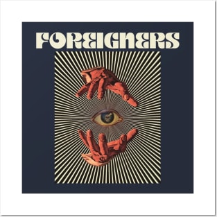 Hand Eyes Foreigner Posters and Art